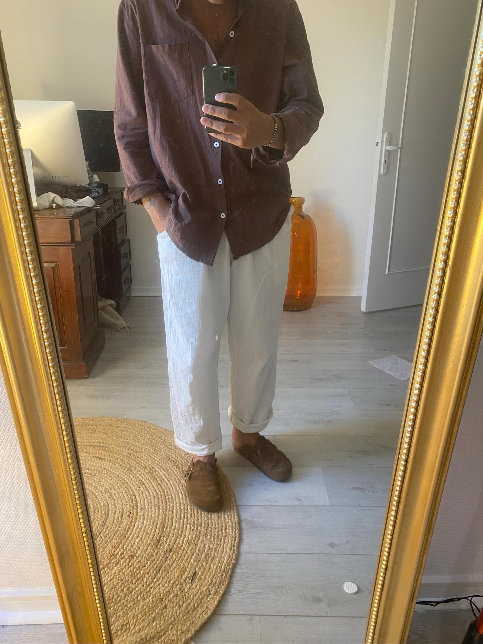 Pantalon en lin  – photo 2